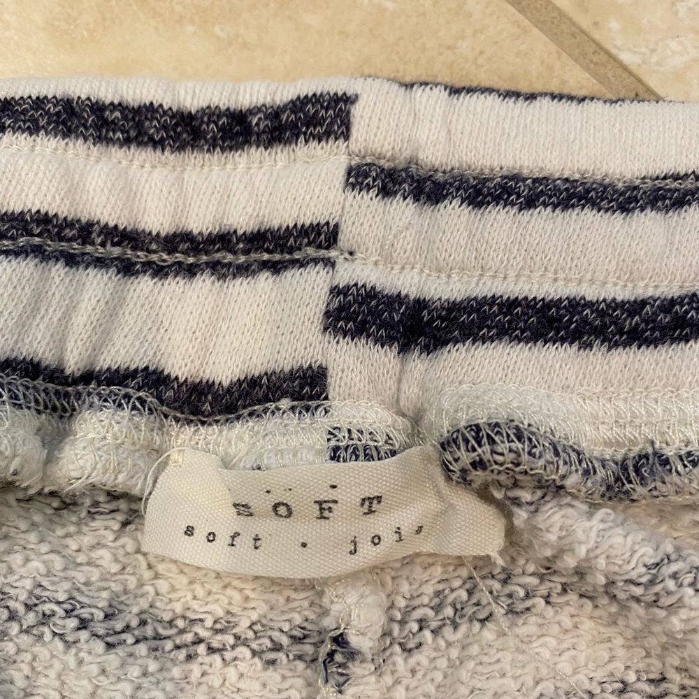 Soft Joie Terry cloth striped shorts